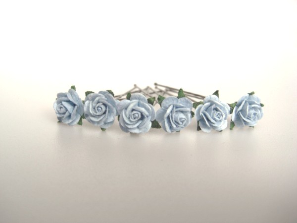 cornflower blue small roses